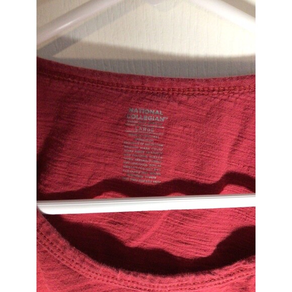 Arkansas Razorbacks Womens Large National Collegian Red White Shirt - Picture 11 of 16